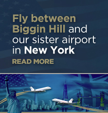 Fly from Biggin Hill and our new sister airport in New York