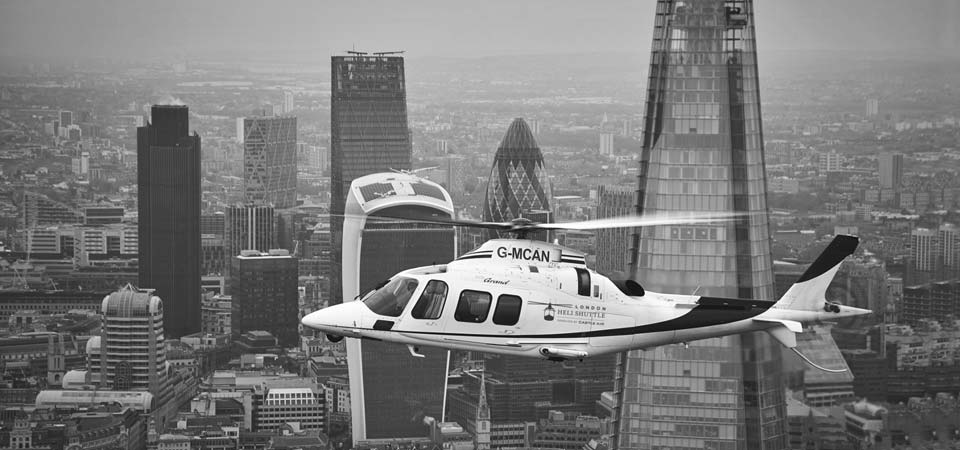 London Heli Shuttle - 6 minute transfer to and from the heart of London